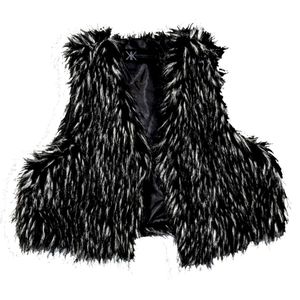 NEW NWT Kardashian Kollection Faux Fur Vest